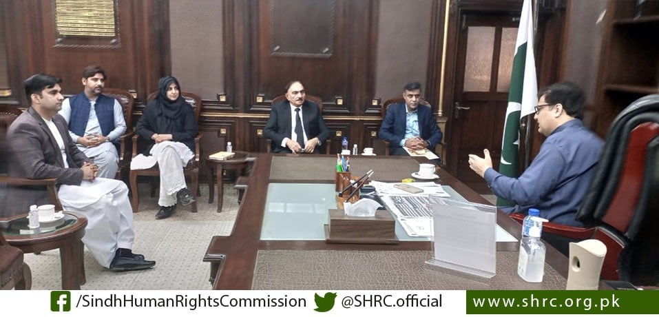Meeting with Deputy Commissioner Sukkur
