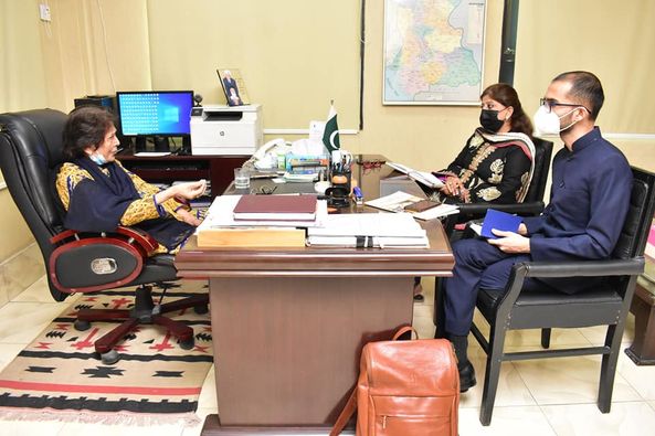 Haqooq-e-Pakistan had a meeting with Chairperson Sindh Human Rights Commission