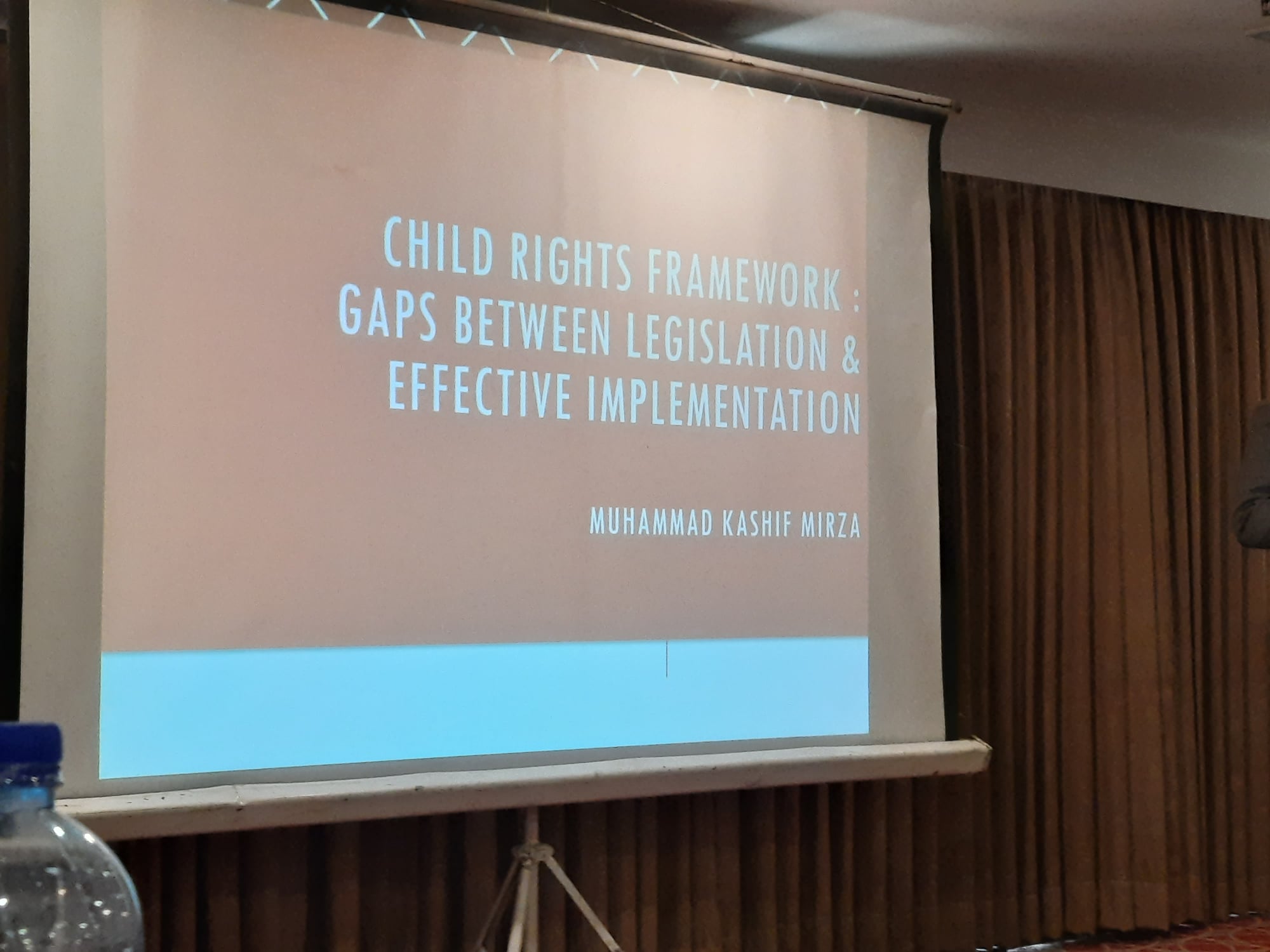 One Day Training Session on Child Related Laws