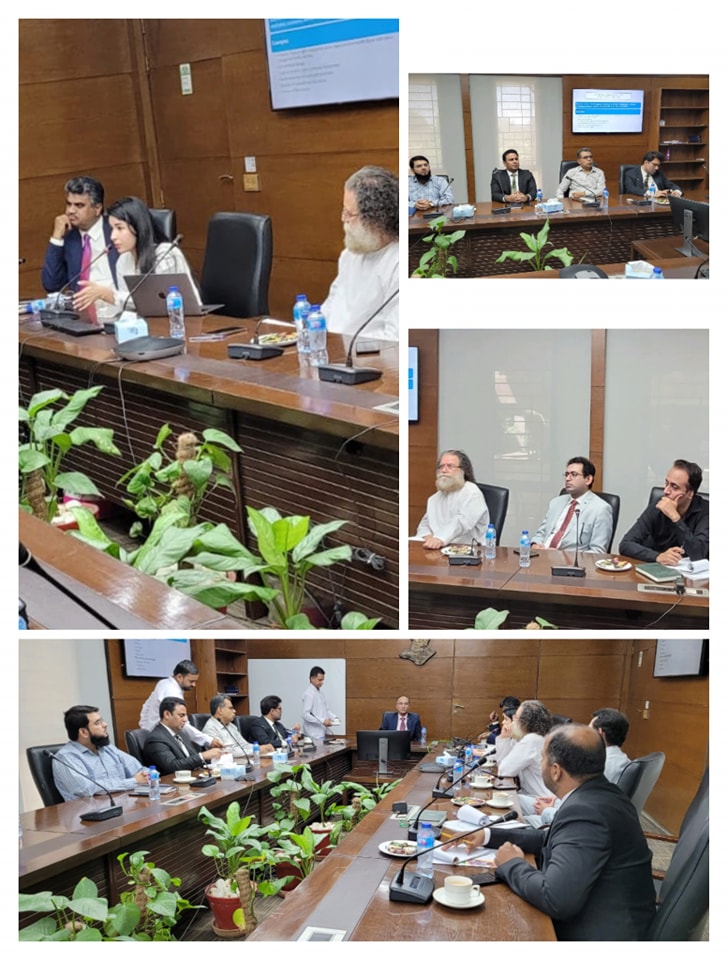 Meeting with Vice Chancellor and Faculty of Institute of Business Administration Sukkur.