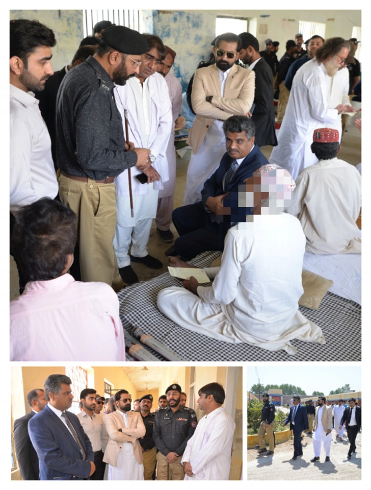 Chairperson SHRC Mr. Iqbal Ahmed Detho conducted inspection of District Jails Ghotki