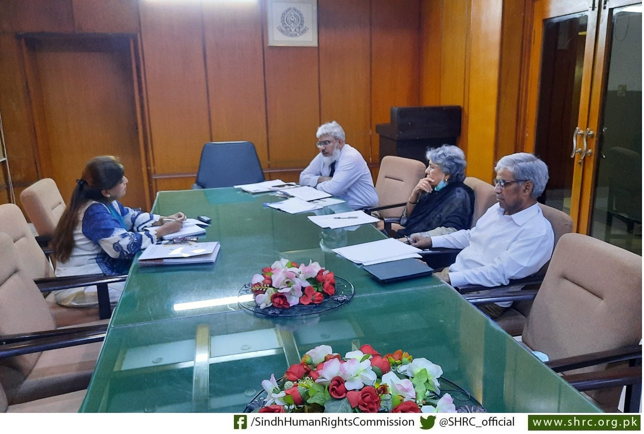 SHRC conducted meeting with Provincial  Mohtasib (Ombudsman) Sindh