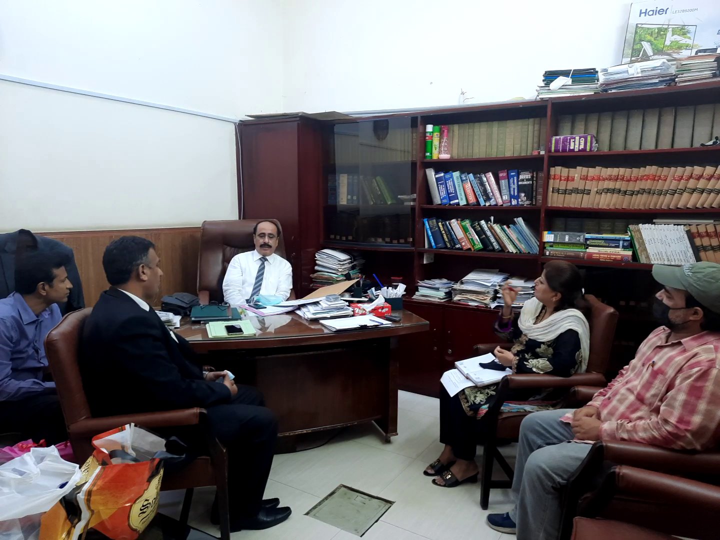 SHRC had a meeting with Secretary Law, Parliamentary Affairs & Criminal Prosecution Department