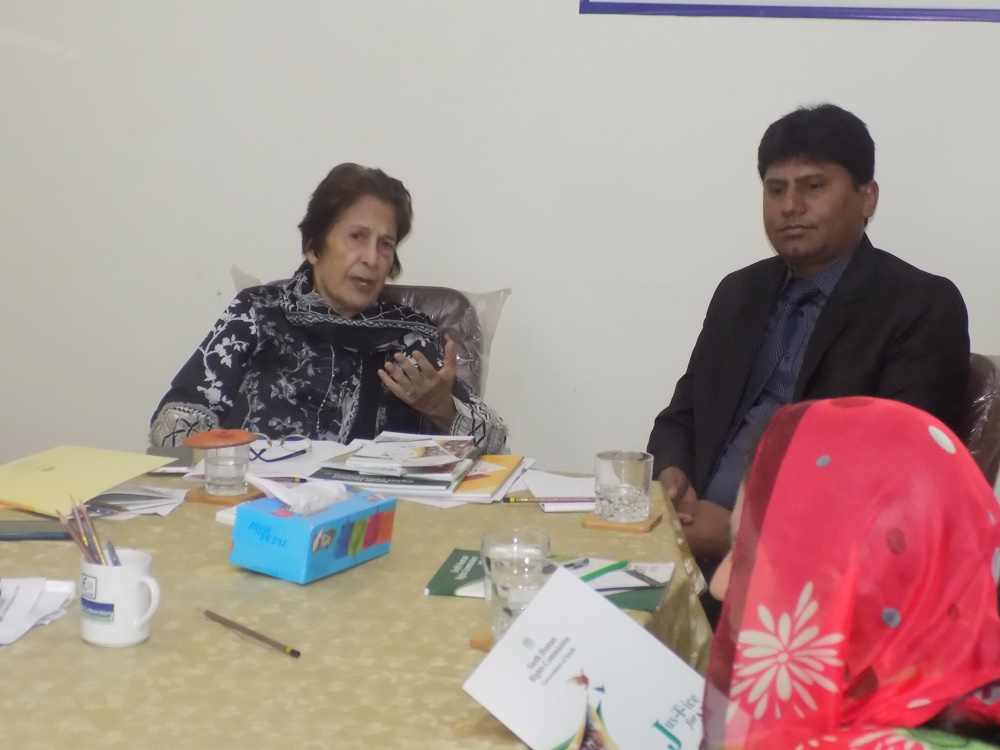 Meeting with Veergi Kohli, special Assistant to CM on Human Rights