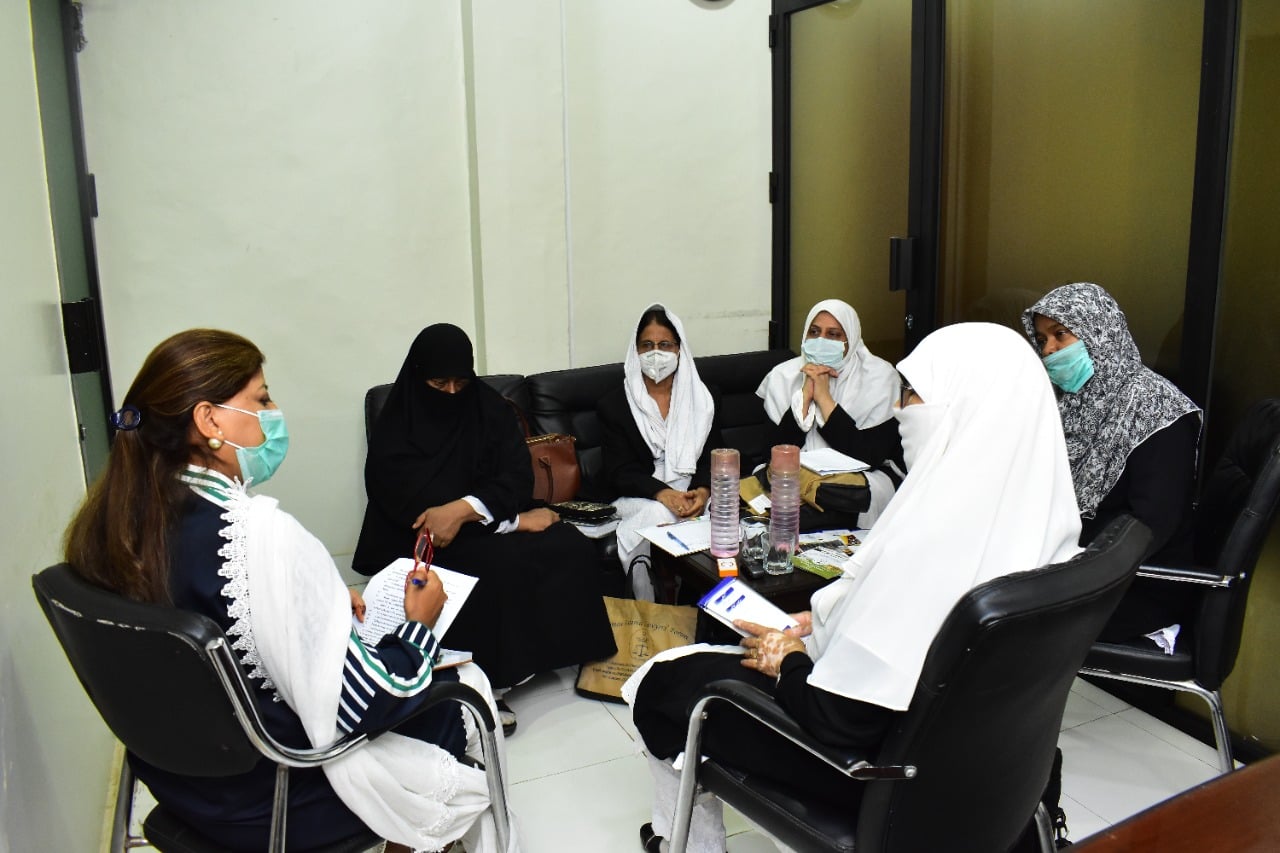 Women Islamic Lawyer Forum’s (WILF) visited Sindh Human Rights Commission office